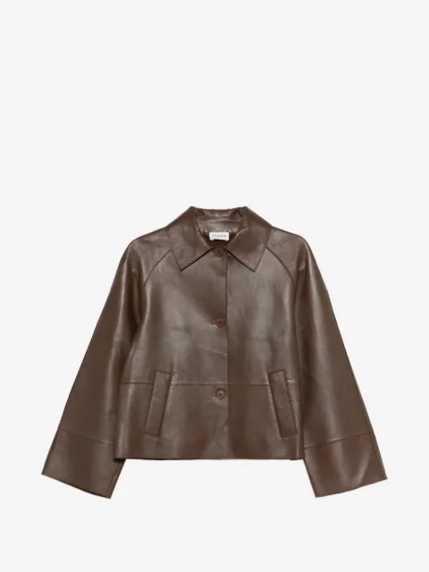 P.A.R.O.S.H. buttoned leather jacket