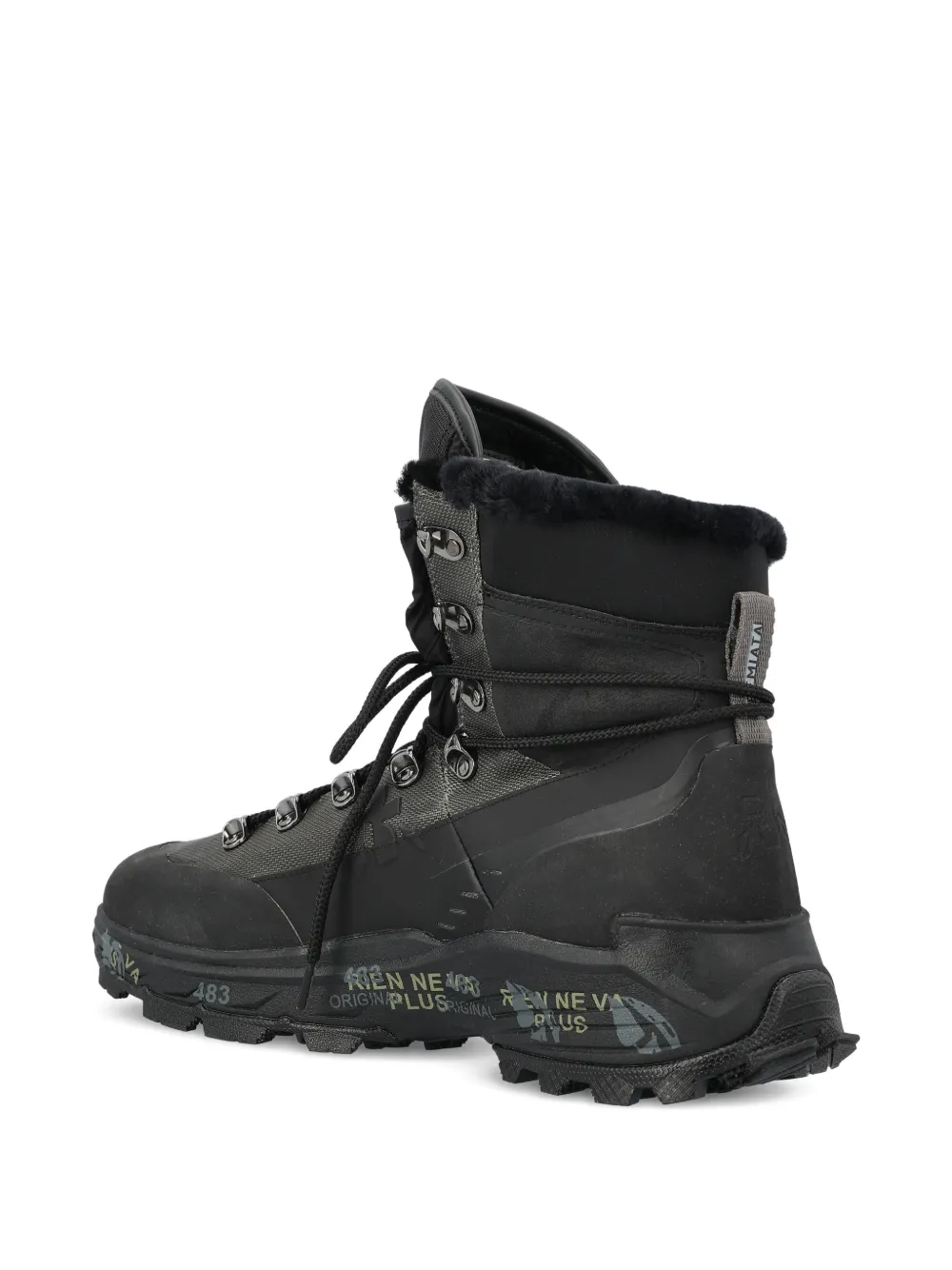 Premiata Midtreck lace-up boots Zwart