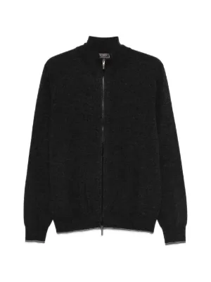 Brunello Cucinelli ジップアップ カーディガン | ブラック | FARFETCH JP
