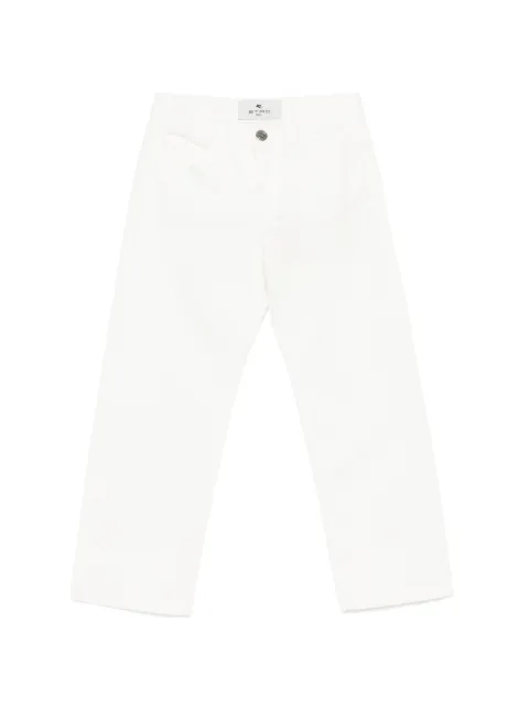 ETRO KIDS pantalones con diseño bordado