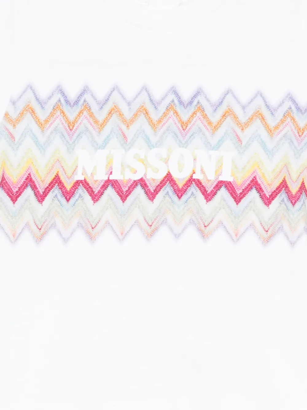  Missoni Kids Zigzag T-shirt - White 