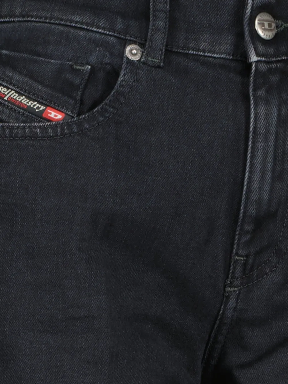 Diesel Jeans met wijde pijpen Zwart