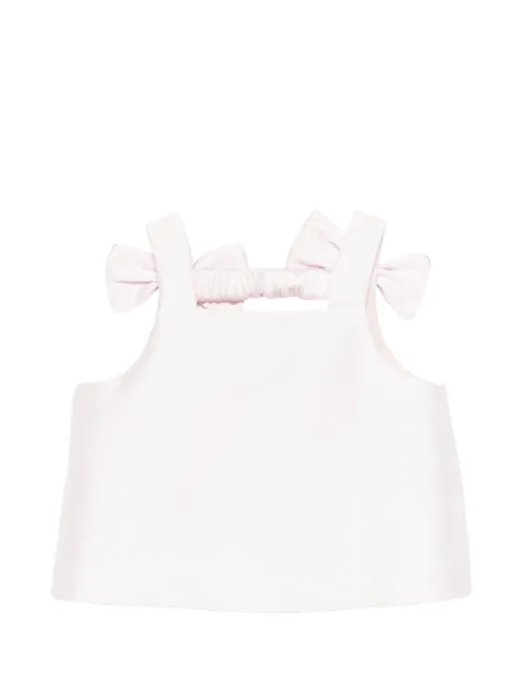 Simonetta bow-detail top