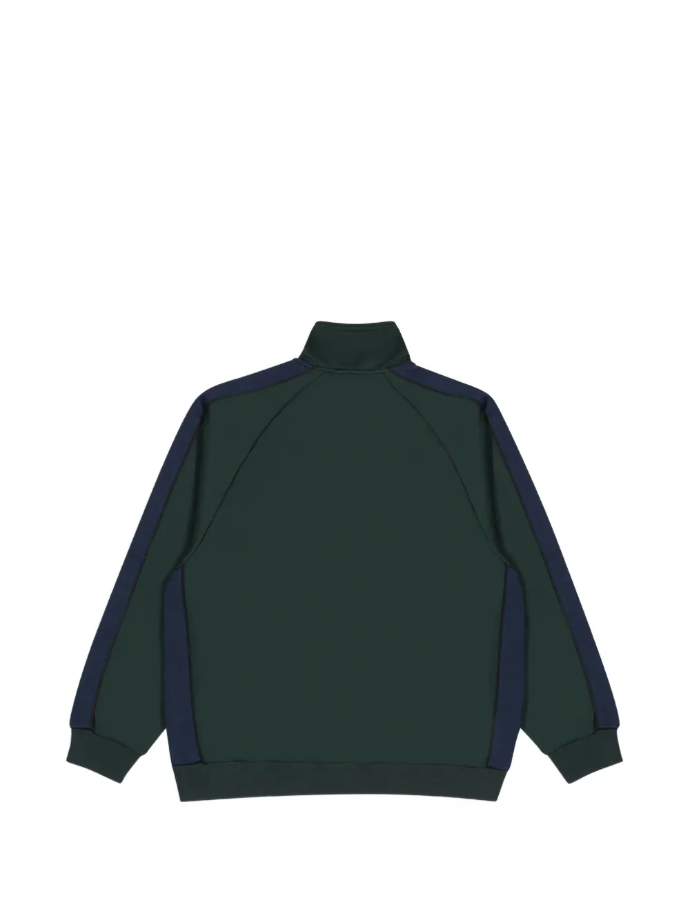  Patta Sudadera Con Cremallera - Verde 