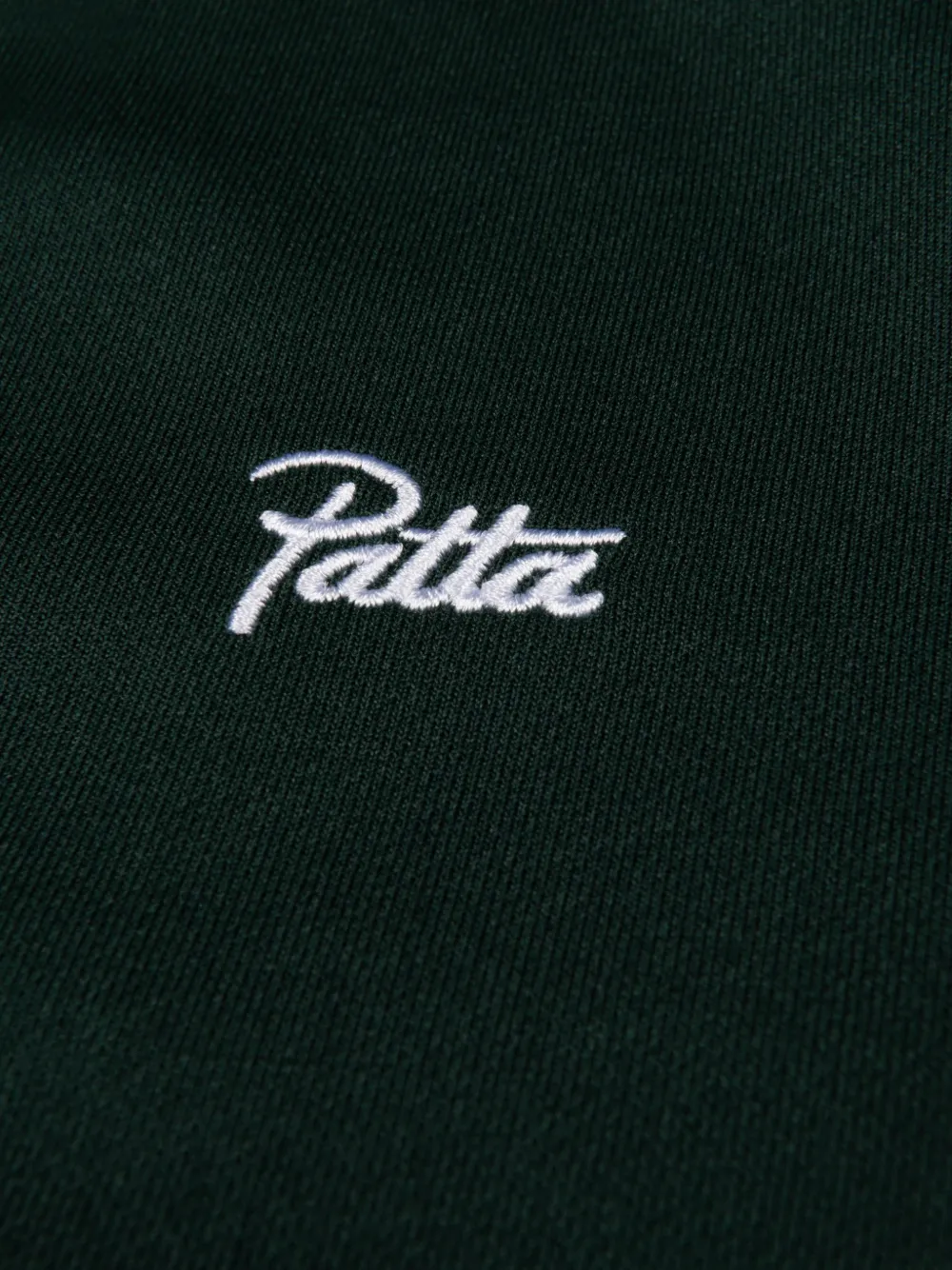  Patta Sudadera Con Cremallera - Verde 
