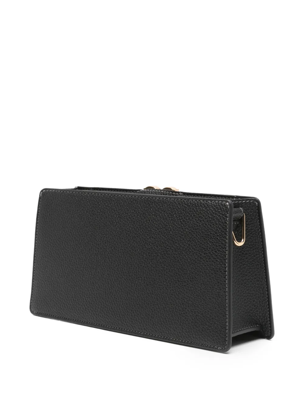 Love Moschino Schoudertas met logoplakkaat Zwart