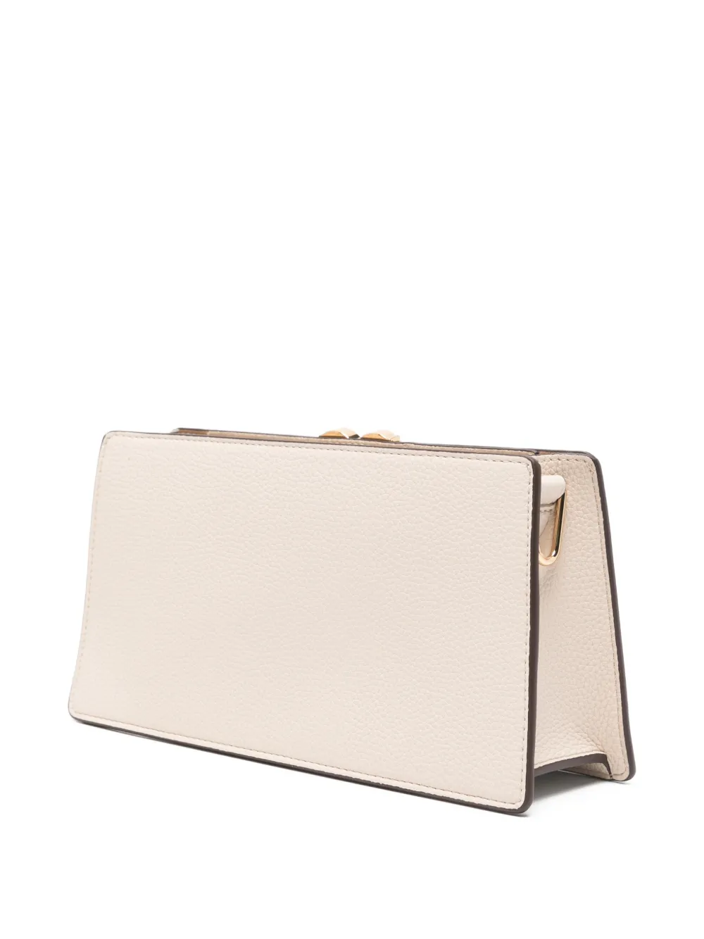Love Moschino Schoudertas met logoplakkaat Beige