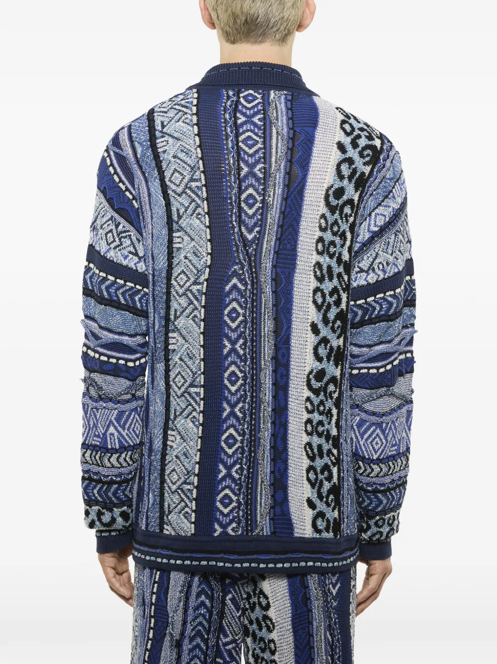 Laneus Polotrui met patroon Blauw