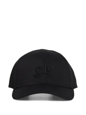 Stone Island ロゴ キャップ | ブラック | FARFETCH JP