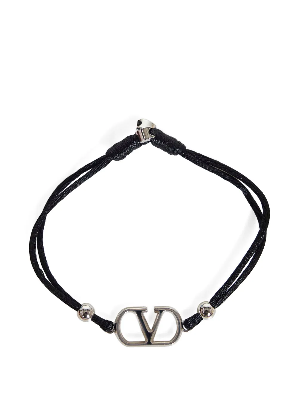 Valentino Garavani metal-signature bracelet - Argento