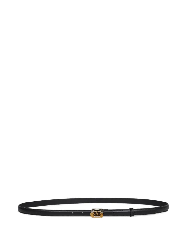 VALENTINO GARAVANI Vロゴ レザーベルト Valentino Garavani Vロゴ レザーベルト | ブラック | FARFETCH JP