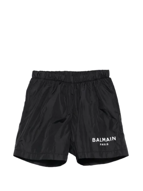 Balmain Kids bañador con logo