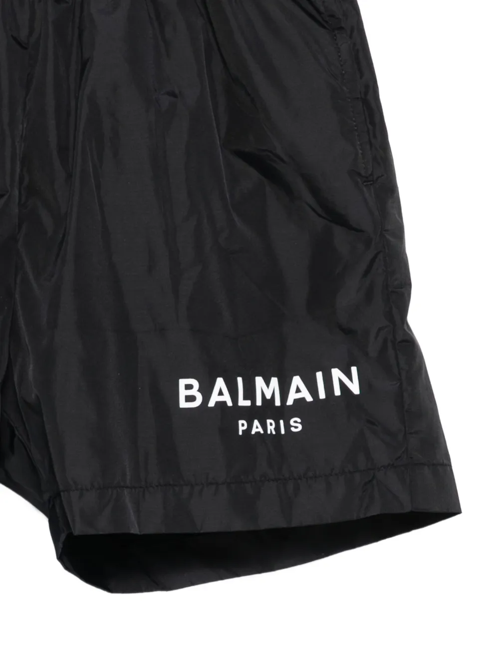  Balmain Kids Logo Swim Shorts - Black 