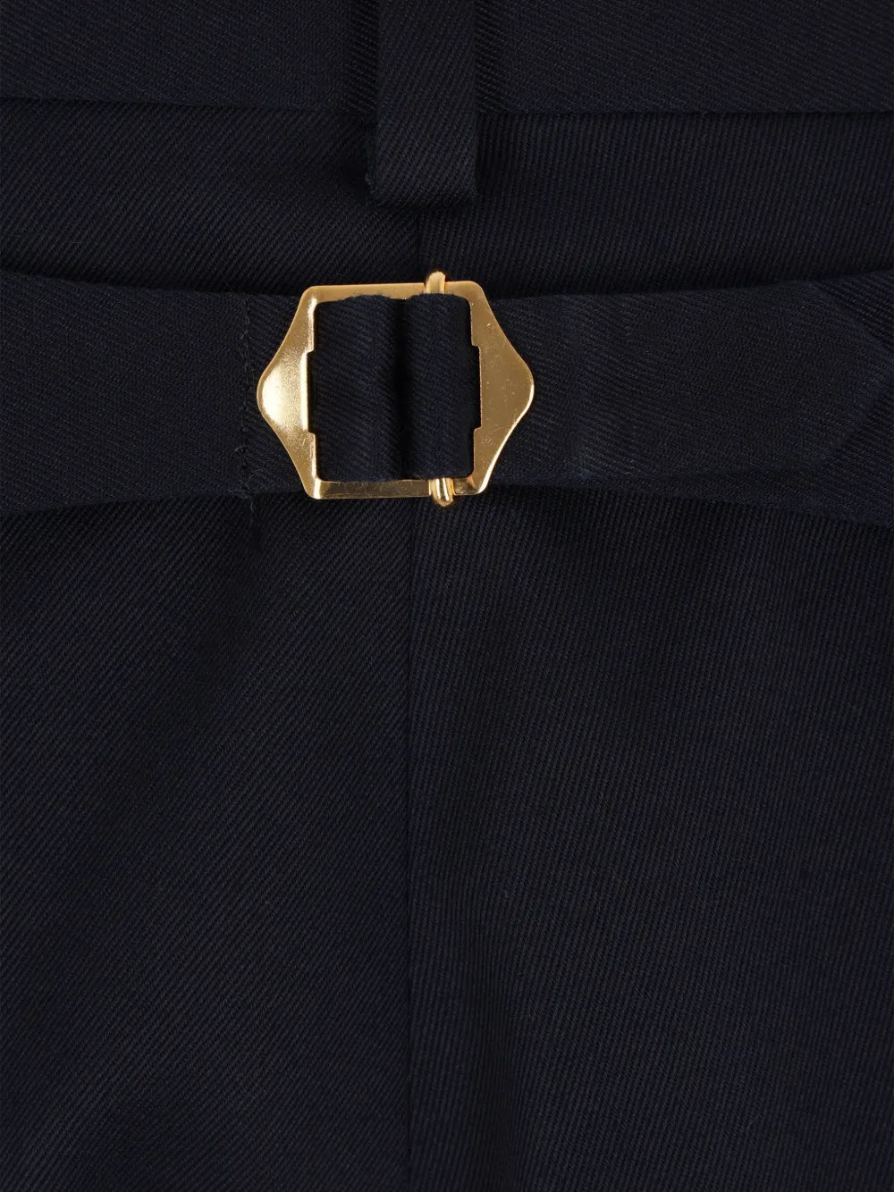  J.press Gabardine Turn Up Trousers - Blue 