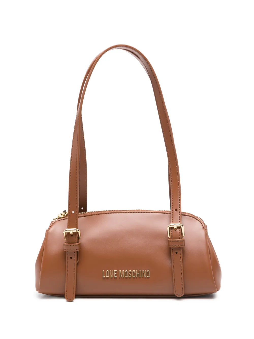 Love Moschino zip-fastening tote bag - Marrone