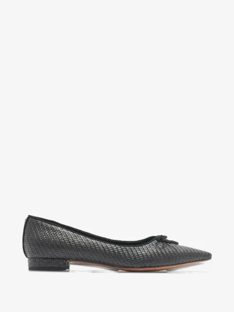 Sam Edelman Esmira bow woven ballet flat pumps