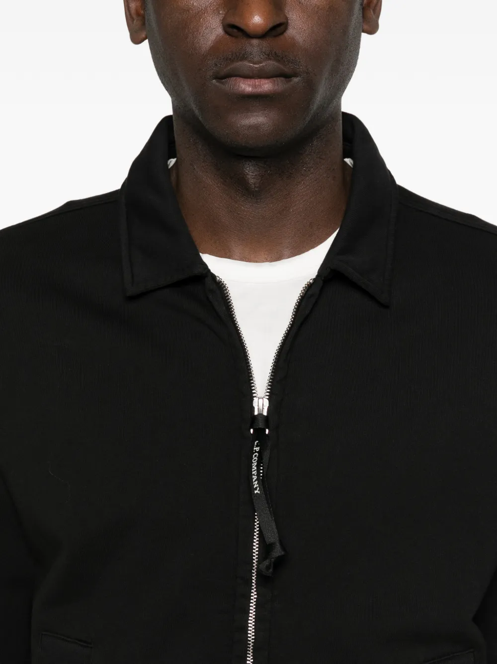 C.P. Company ジップアップ スウェットシャツ | ブラック | FARFETCH JP