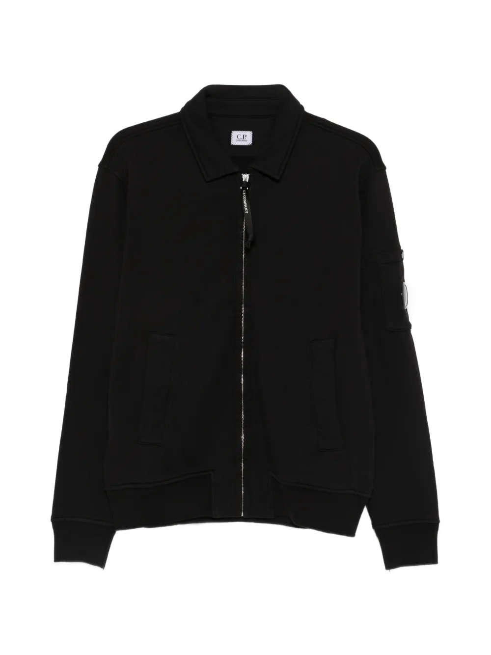 C.P. Company zip-fastening lens-detail sweatshirt - Schwarz