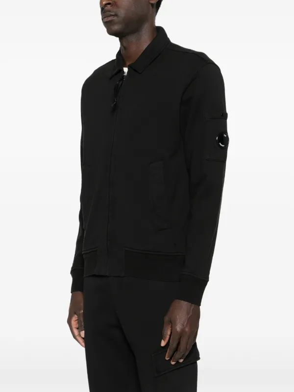 C.P. Company ジップアップ スウェットシャツ | ブラック | FARFETCH JP