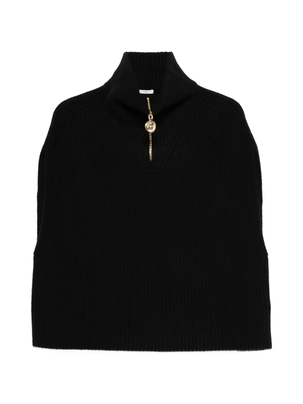 JOSEPH Raffet half-zip sweater - Nero