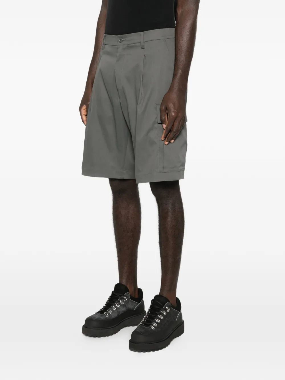 C.P. Company Metropolis Series technische cargo shorts Grijs