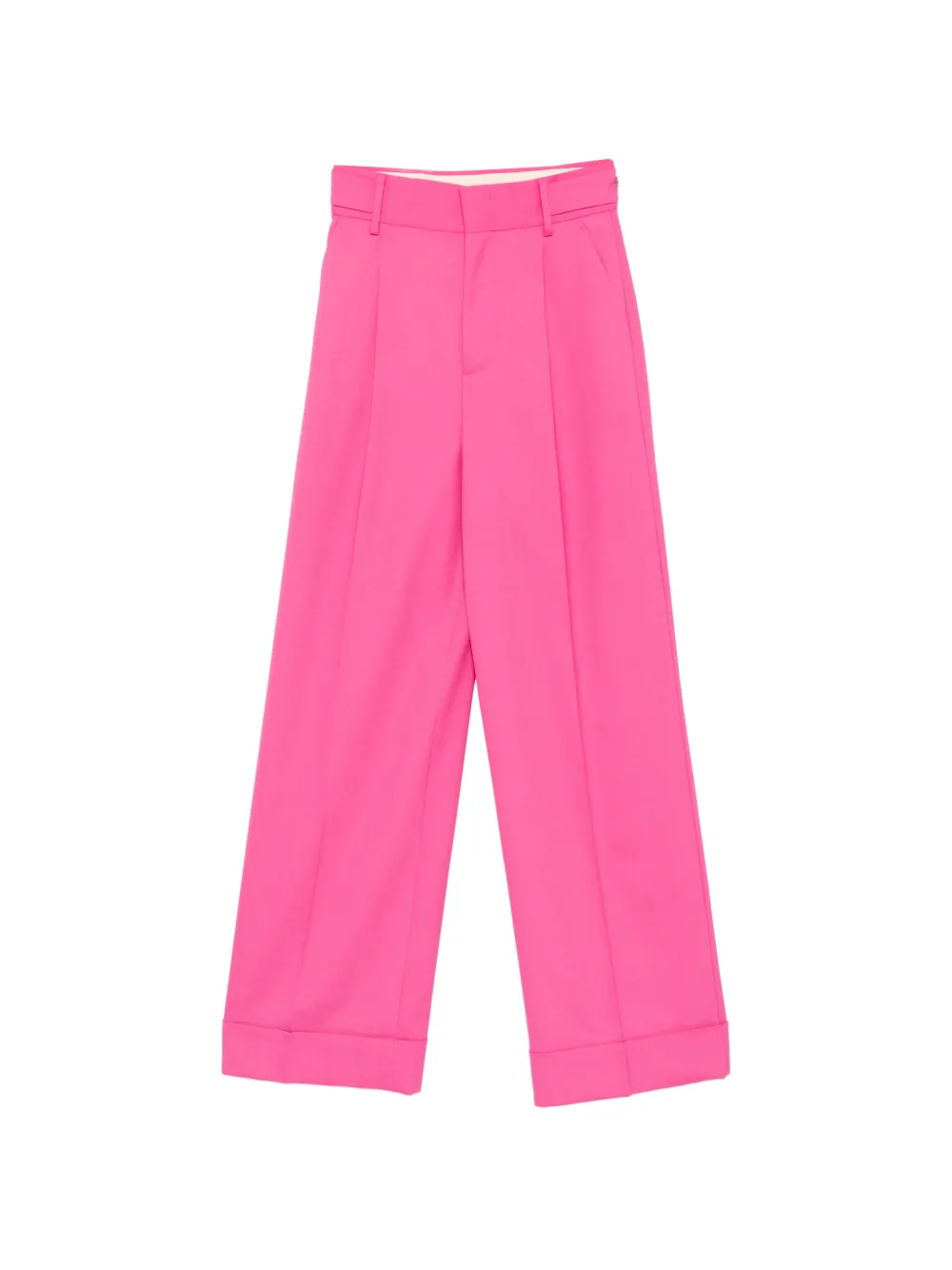 Alberta Ferretti Pantaloni con risvolto - Rosa