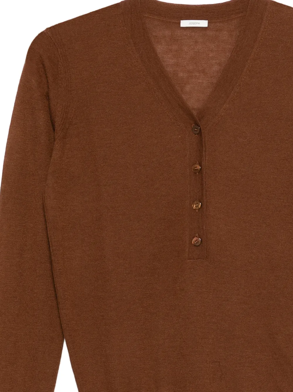  Joseph Gillies Button-up Sweater - Brown 