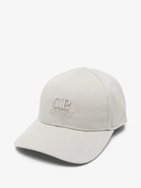 C.P. Company gabardine logo cap