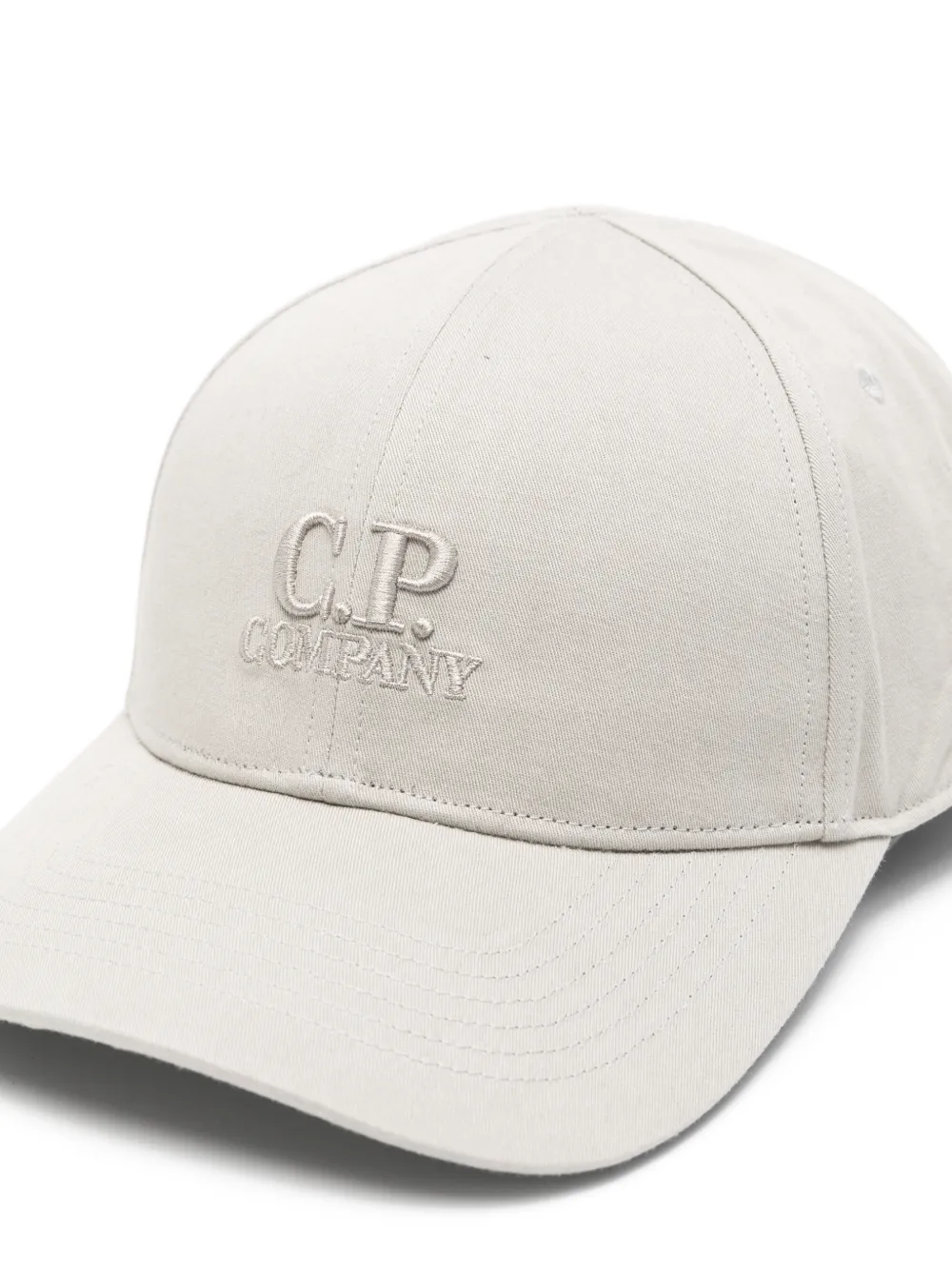 C.P. Company Gabardine pet met logo Grijs