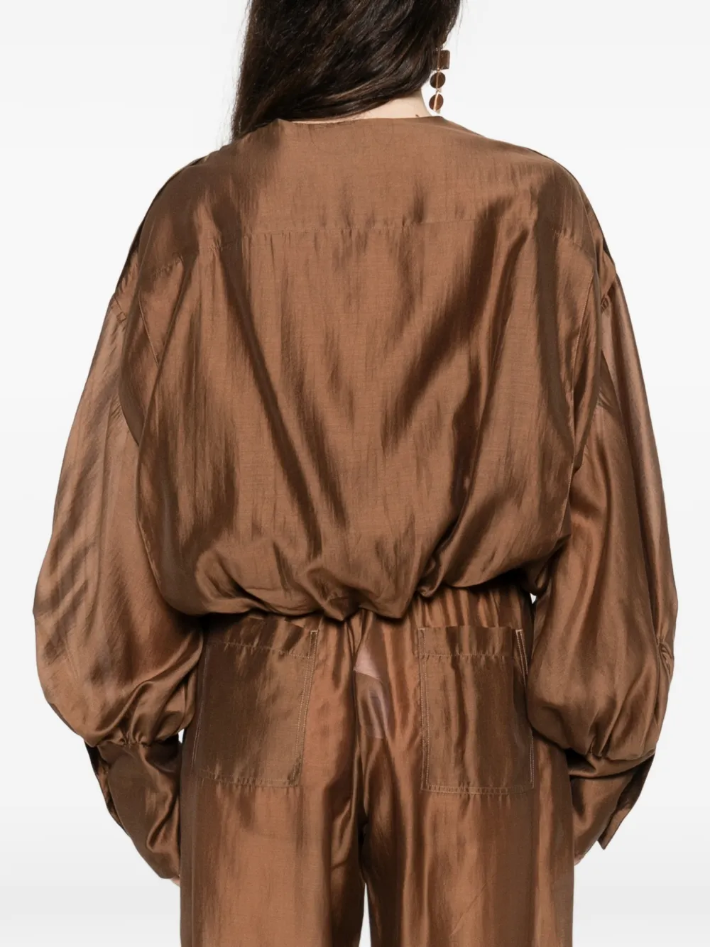 THELATEST Diana blouse Bruin
