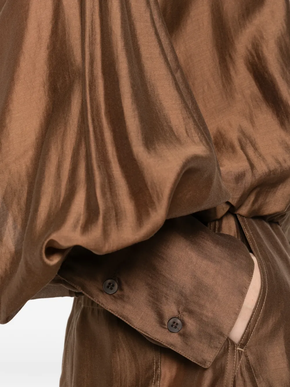 THELATEST Diana blouse Bruin