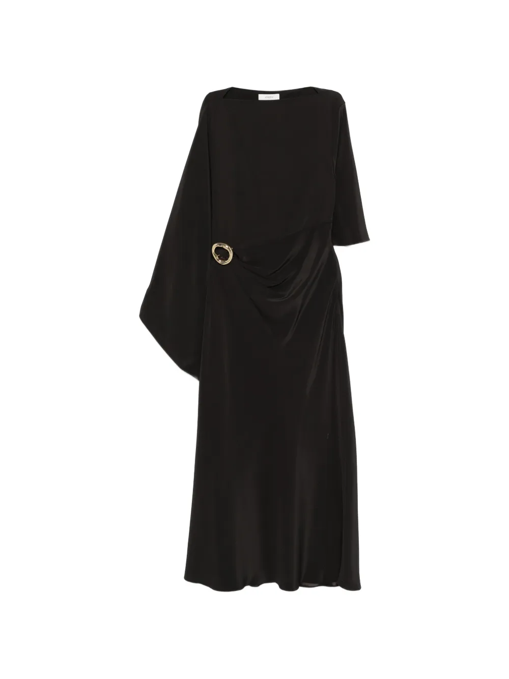 JOSEPH Joya asymmetric maxi dress - Marrone