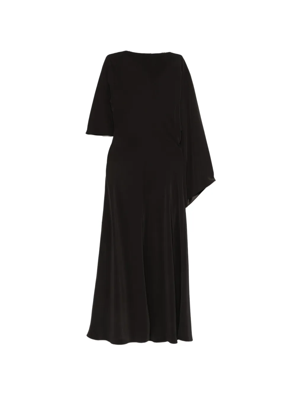  Joseph Joya Drape Detail Dress - Brown 