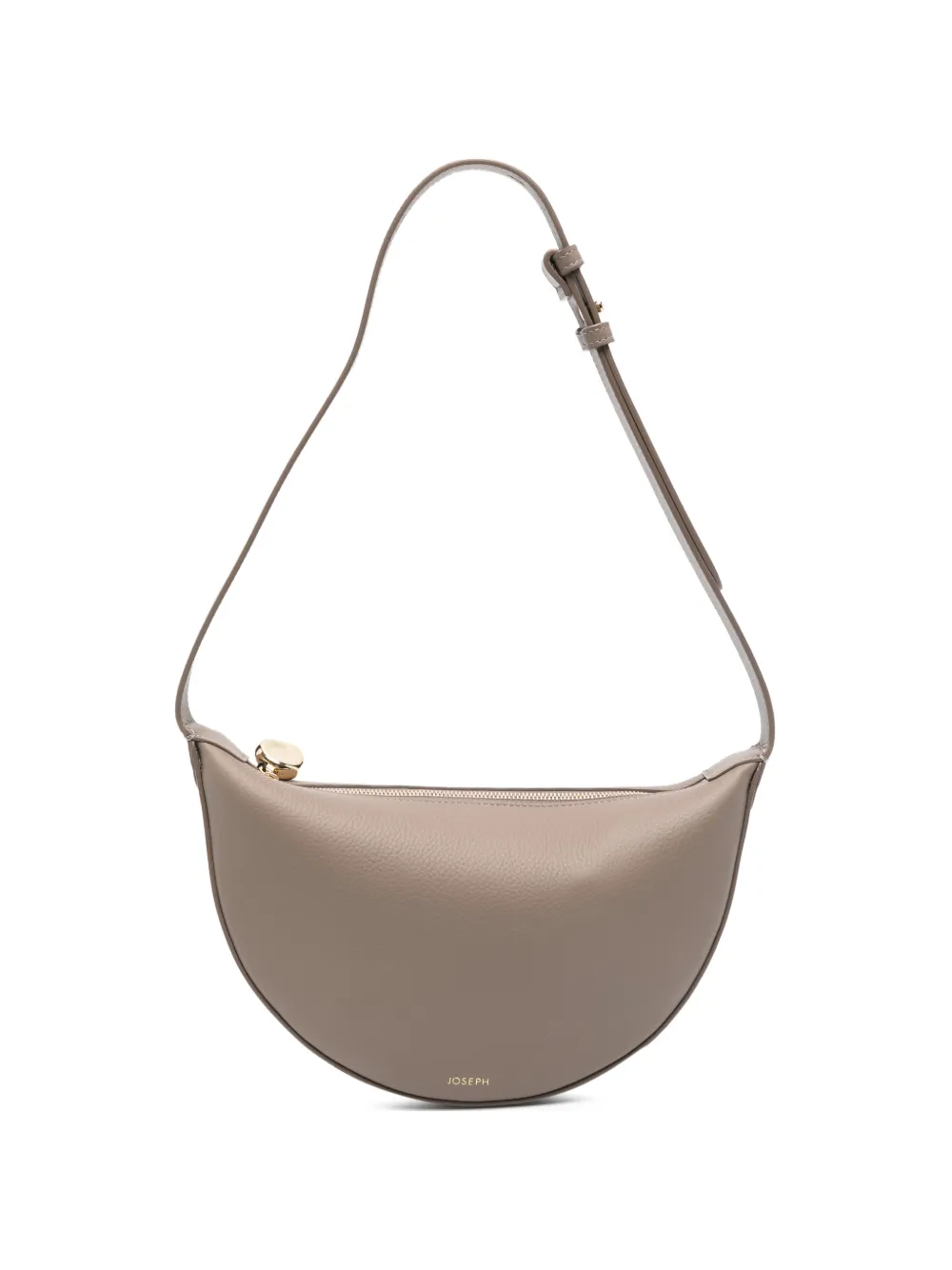 JOSEPH Bean zip-closure leather shoulder bag - Toni neutri