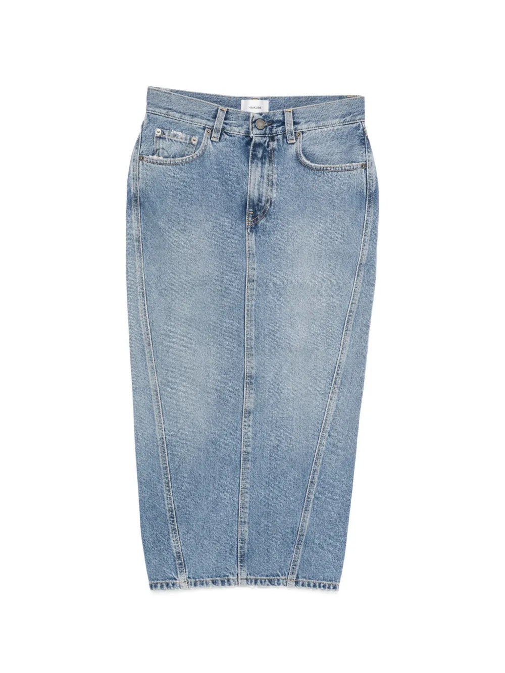 Haikure Rick panel skirt - Blu