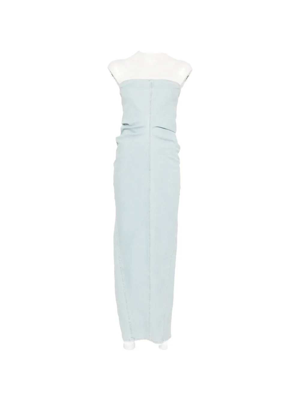 Haikure Jill denim maxi dress - Blu
