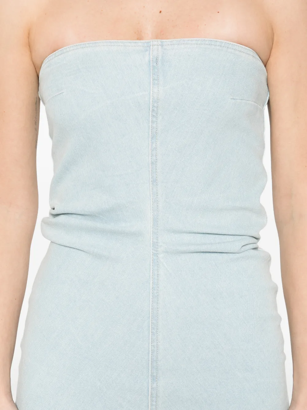 haikure denim maxi dress Haikure Jill Denim Maxi Dress | Blue