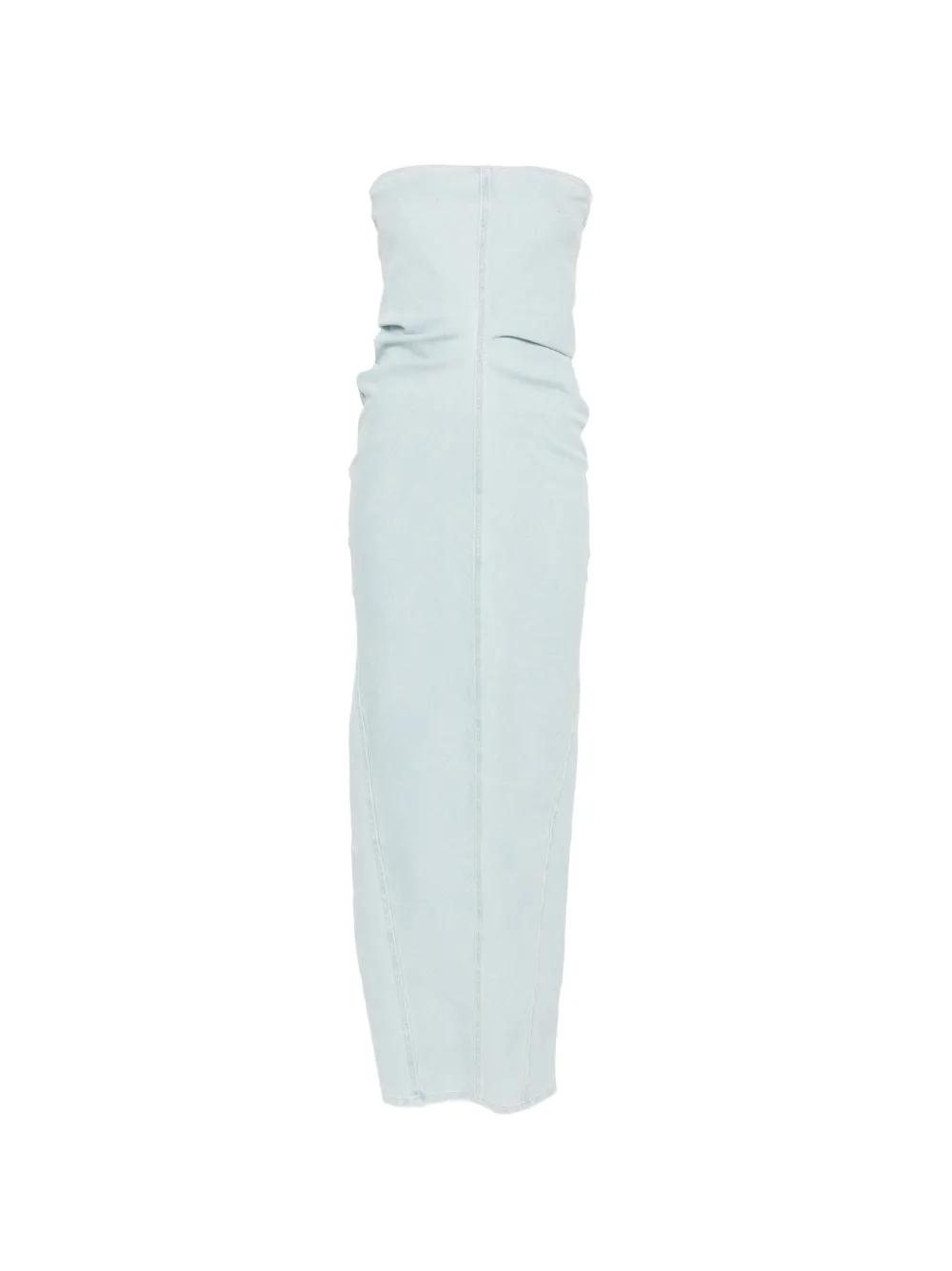 Haikure Jill denim maxi dress - Blau