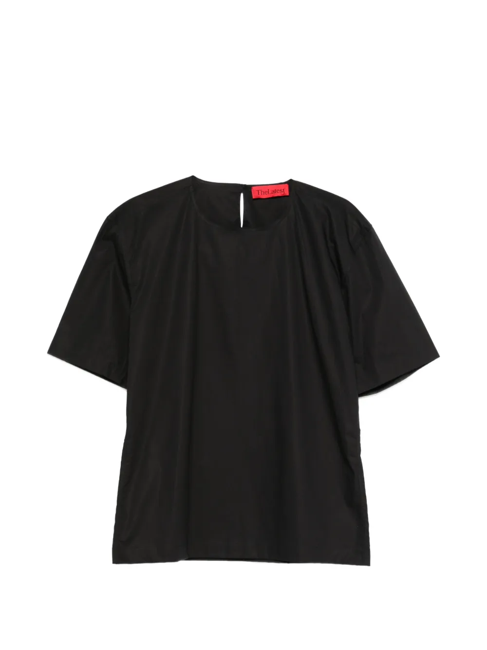 THELATEST Dean short-sleeve blouse - Nero