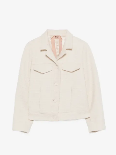 Nº21 woven pocket jacket