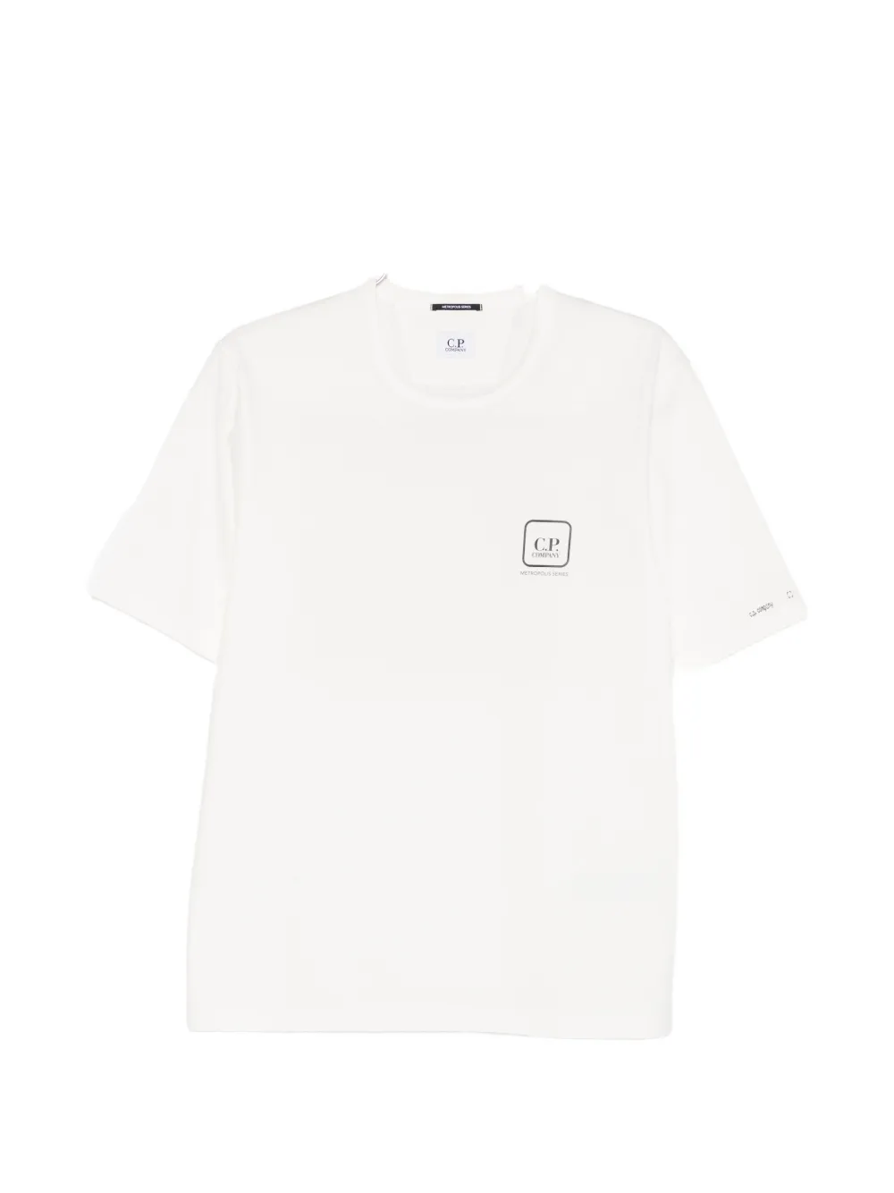 C.p. Company - Logo T-Shirt - Cotton - S - Men's White