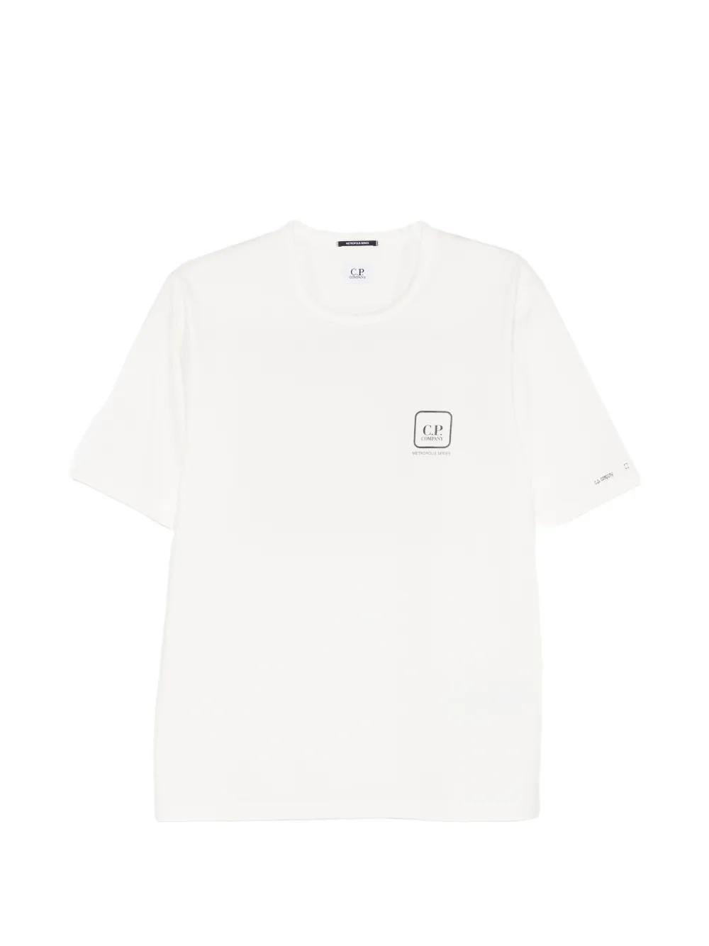 C.P. Company logo T-shirt - Bianco