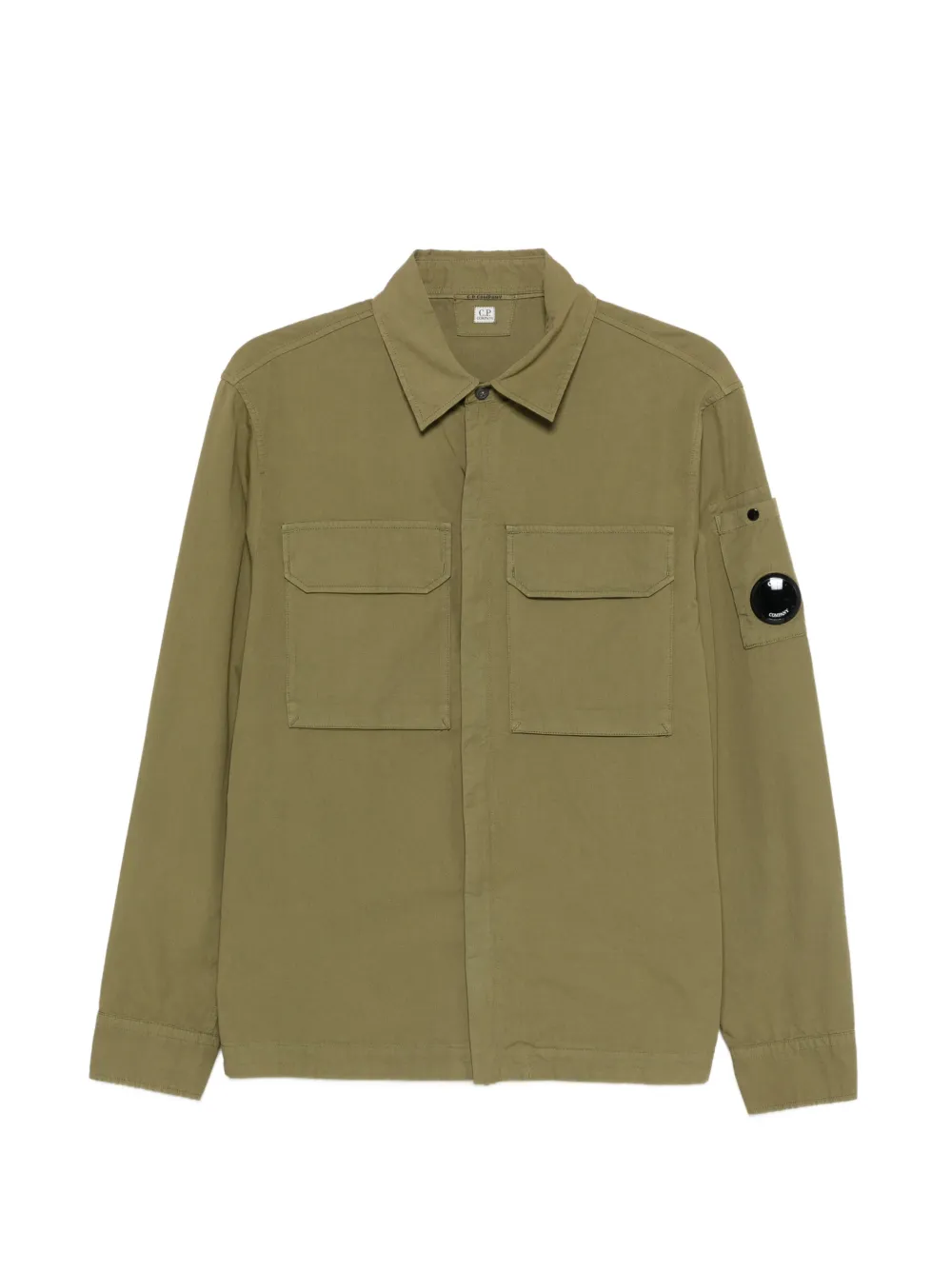 C.P. Company patch-pocket shirt jacket - Verde