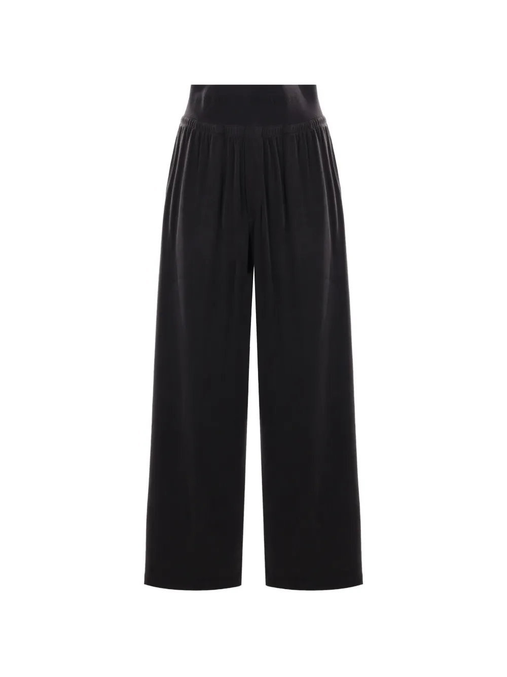 ALAINPAUL wide-leg track pants - Nero