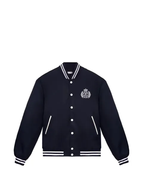 Sporty & Rich cres-detail bomber jacket