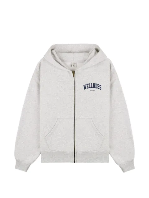 Sporty & Rich sudadera con capucha y cremallera