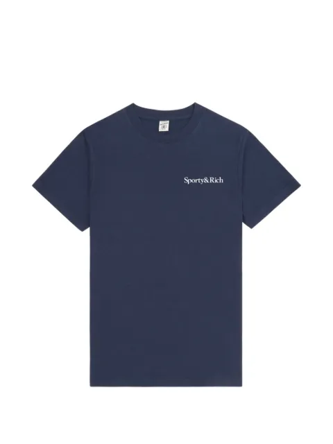 Sporty & Rich short-sleeve logo-detail T-shirt