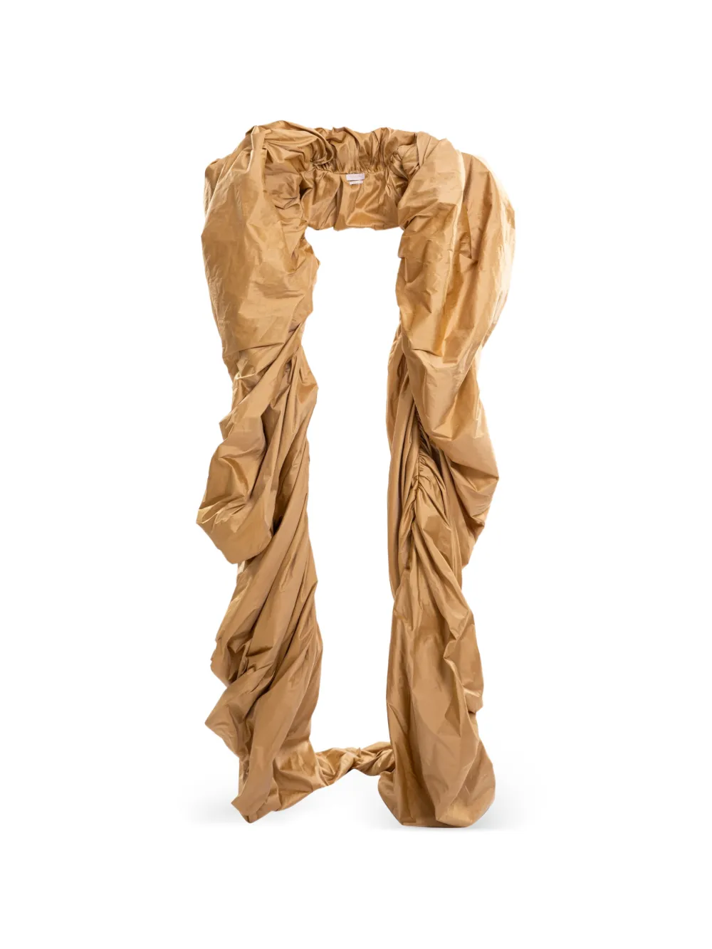 Saiid Kobeisy taffeta cape - Oro