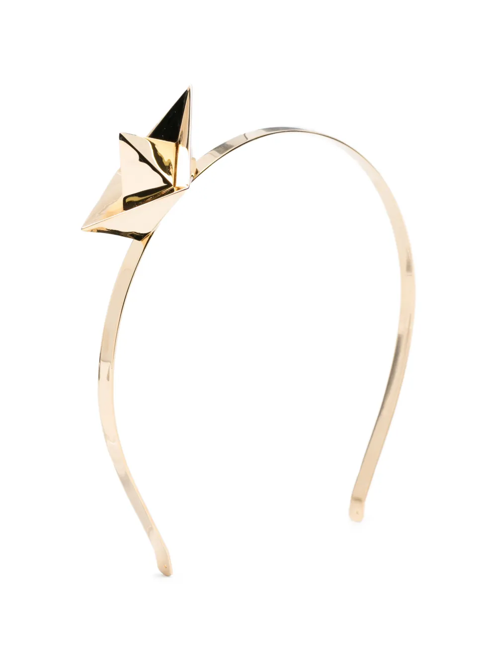Vivetta origami boat hairband - Oro