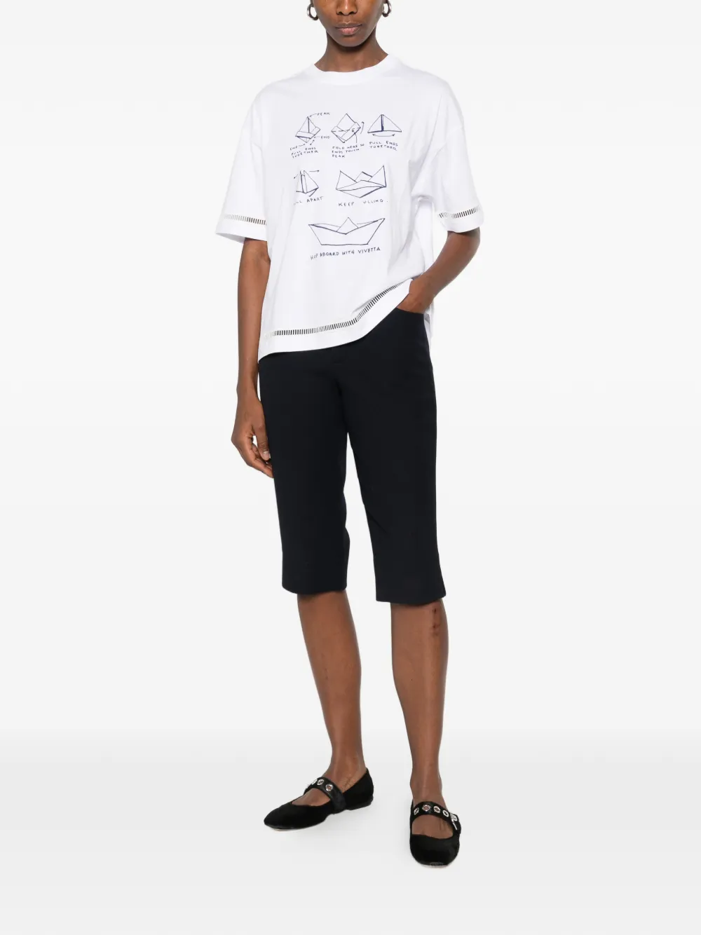  Vivetta Graphic-print T-shirt - White 